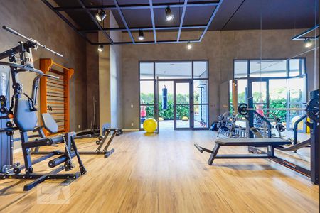 Studio para alugar com 31m², 1 quarto e sem vaga Studio para alugar com 31m², 1 quarto e sem vagaAcademia