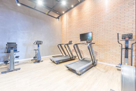 Studio para alugar com 31m², 1 quarto e sem vaga Studio para alugar com 31m², 1 quarto e sem vagaAcademia