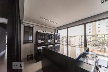 Studio para alugar com 25m², 1 quarto e 1 vagaLavanderia