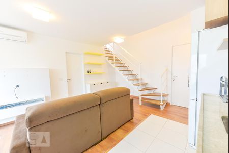 Sala de apartamento para alugar com 1 quarto, 88m² em Pinheiros, São Paulo