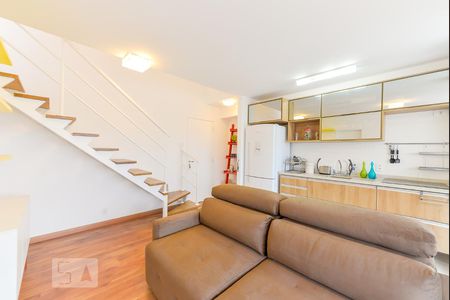 Sala de apartamento para alugar com 1 quarto, 88m² em Pinheiros, São Paulo