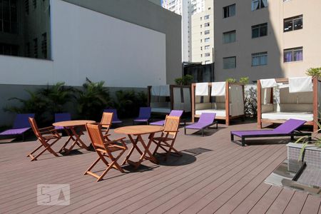 Studio para alugar com 35m², 1 quarto e 1 vagaÁrea da Piscina