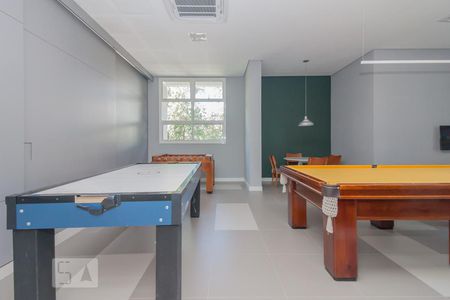 Studio para alugar com 39m², 1 quarto e 1 vaga Studio para alugar com 39m², 1 quarto e 1 vagaSalão de jogos