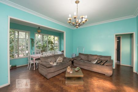 Sala de apartamento à venda com 7 quartos, 469m² em Laranjeiras, Rio de Janeiro