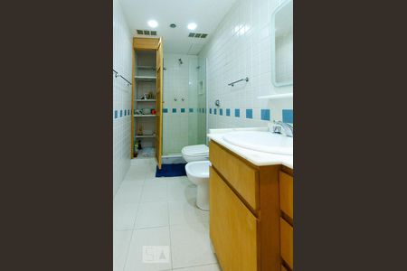 Banheiro de apartamento para alugar com 3 quartos, 80m² em Jardim Botânico, Rio de Janeiro