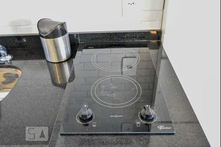 Cozinha de kitnet/studio à venda com 1 quarto, 33m² em Brooklin Paulista, São Paulo