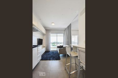 Sala de kitnet/studio à venda com 1 quarto, 33m² em Brooklin Paulista, São Paulo