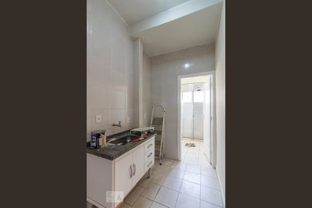 Cozinha de apartamento à venda com 1 quarto, 34m² em Santa Efigênia, São Paulo