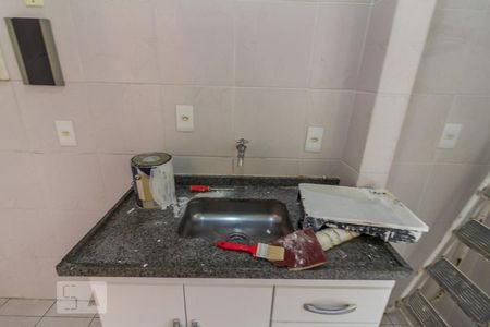 Cozinha de apartamento à venda com 1 quarto, 34m² em Santa Efigênia, São Paulo