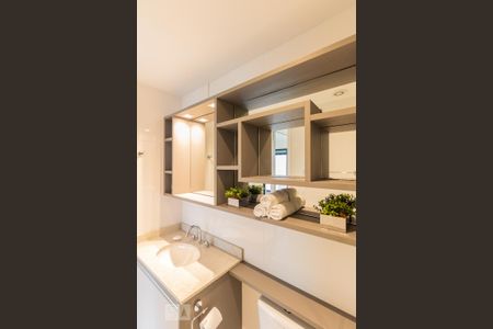 Apartamento para alugar com 42m², 1 quarto e 1 vagaBanheiro - Suíte