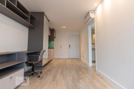 Sala de apartamento para alugar com 1 quarto, 42m² em Brooklin Paulista, São Paulo