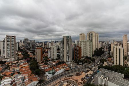 Vista de apartamento para alugar com 1 quarto, 42m² em Brooklin Paulista, São Paulo