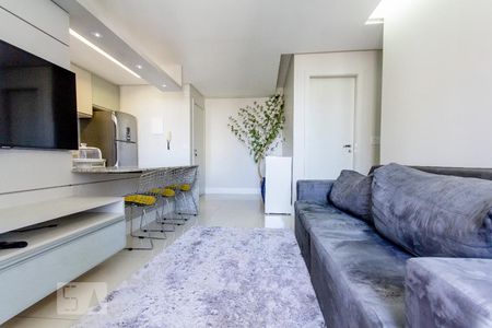 Sala de apartamento para alugar com 2 quartos, 56m² em Jardim Goiás, Goiânia