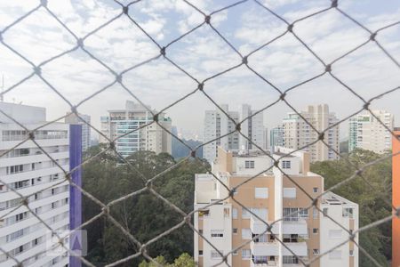 Vista da varanda de apartamento para alugar com 2 quartos, 74m² em Vila Andrade, São Paulo