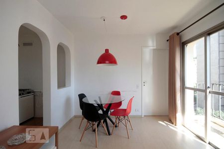 Sala de apartamento para alugar com 1 quarto, 50m² em Bela Vista, São Paulo