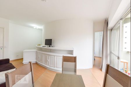 Sala de apartamento à venda com 1 quarto, 60m² em Pinheiros, São Paulo