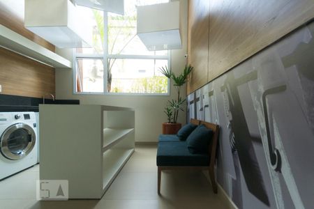 Studio para alugar com 42m², 1 quarto e sem vaga Studio para alugar com 42m², 1 quarto e sem vagaLavanderia
