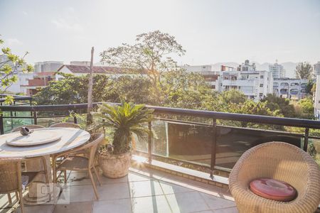 Varanda de apartamento à venda com 5 quartos, 600m² em Recreio dos Bandeirantes, Rio de Janeiro