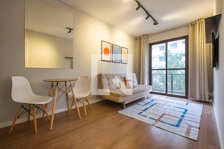 Sala de apartamento à venda com 1 quarto, 48m² em Perdizes, São Paulo