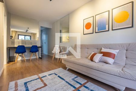 Sala de apartamento à venda com 1 quarto, 48m² em Perdizes, São Paulo