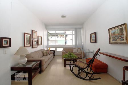 Sala. de apartamento à venda com 3 quartos, 129m² em Copacabana, Rio de Janeiro