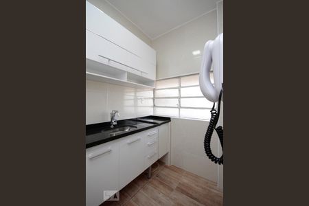 Cozinha de apartamento à venda com 1 quarto, 41m² em Bela Vista, São Paulo