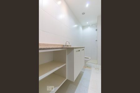 Banheiro - Suíte de apartamento à venda com 1 quarto, 95m² em Vila Cruzeiro, São Paulo