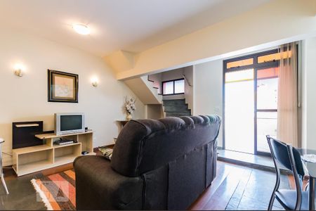 Sala de apartamento para alugar com 1 quarto, 87m² em Centro, Campinas