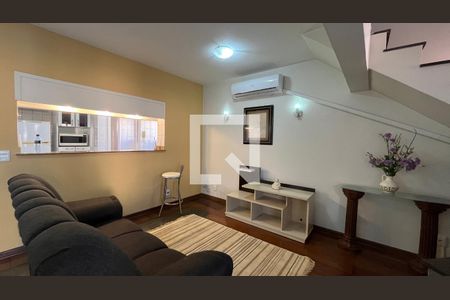 Sala de apartamento para alugar com 1 quarto, 87m² em Centro, Campinas
