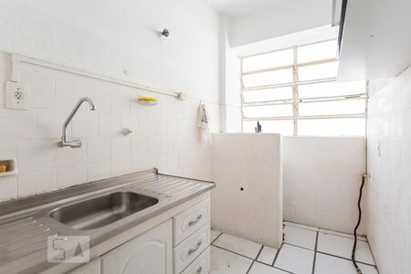 Cozinha de apartamento à venda com 1 quarto, 35m² em Bela Vista, São Paulo