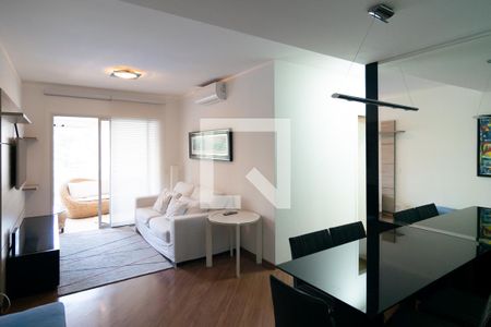 Sala de apartamento para alugar com 2 quartos, 77m² em Cerqueira César, São Paulo
