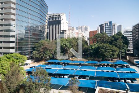 Varanda - Vista de apartamento para alugar com 2 quartos, 77m² em Cerqueira César, São Paulo