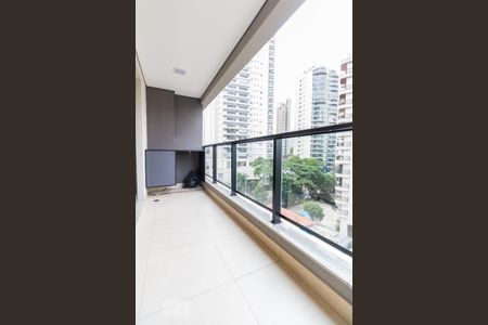 Sacada de kitnet/studio para alugar com 1 quarto, 38m² em Campo Belo, São Paulo