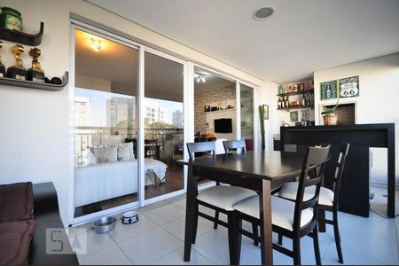 Varanda gourmet	 de apartamento à venda com 2 quartos, 104m² em Parque Reboucas, São Paulo