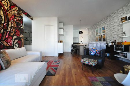 Sala de apartamento à venda com 2 quartos, 104m² em Parque Reboucas, São Paulo