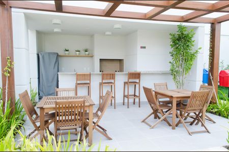 Apartamento à venda com 54m², 2 quartos e 1 vagaDependências do prédio - churrasqueira