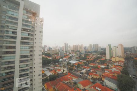 Vista Sala de apartamento à venda com 1 quarto, 60m² em Jardim das Acácias, São Paulo