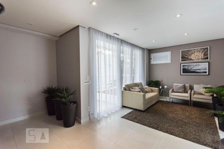 Apartamento para alugar com 37m², 1 quarto e 1 vaga Apartamento para alugar com 37m², 1 quarto e 1 vagaHall de espera