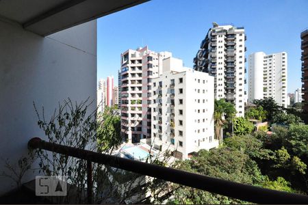 Varanda de apartamento à venda com 1 quarto, 55m² em Vila Andrade, São Paulo
