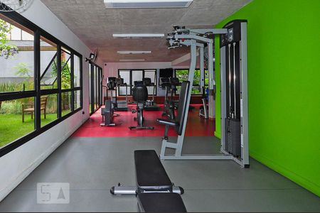 Studio à venda com 70m², 1 quarto e sem vagaAcademia