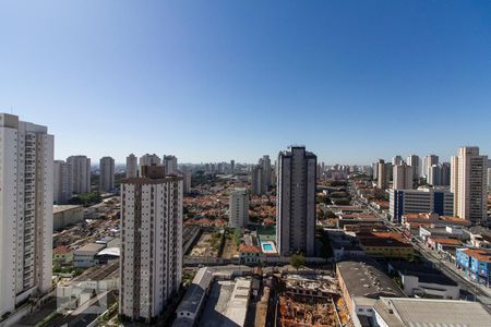 Vista da Varanda  de apartamento à venda com 1 quarto, 43m² em Tatuapé, São Paulo