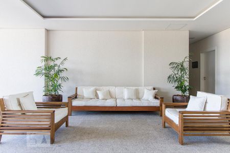 Apartamento à venda com 43m², 1 quarto e 1 vagaArea da churrasqueira 