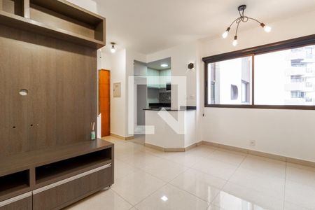 Sala de apartamento à venda com 2 quartos, 59m² em Indianópolis, São Paulo