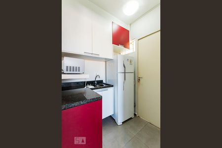 Cozinha de kitnet/studio à venda com 1 quarto, 26m² em Jardim Chapadão, Campinas