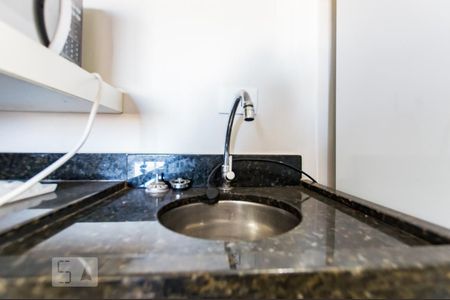 Cozinha de kitnet/studio à venda com 1 quarto, 26m² em Jardim Chapadão, Campinas