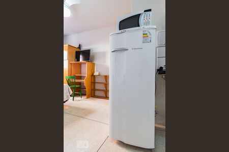 Cozinha de kitnet/studio à venda com 1 quarto, 40m² em Jardim Chapadão, Campinas