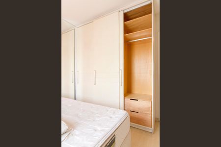 Apartamento à venda com 57m², 1 quarto e 1 vagaArmários do quarto 
