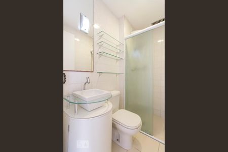 Apartamento à venda com 57m², 1 quarto e 1 vagaBanheiro 