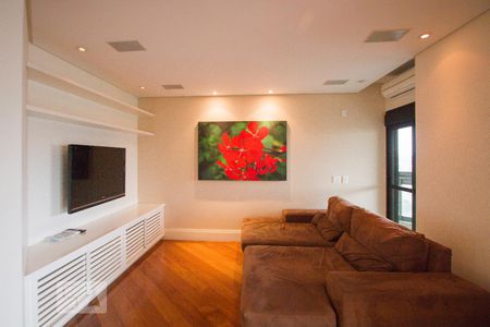 Sala de Estar de apartamento à venda com 3 quartos, 168m² em Campo Belo, São Paulo