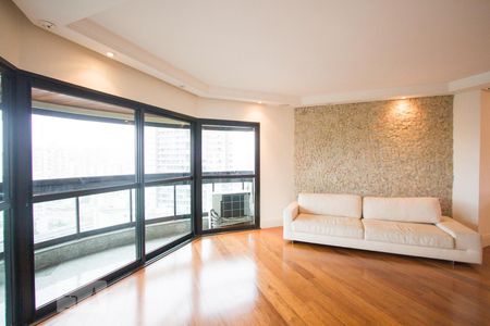 Sala de apartamento à venda com 3 quartos, 168m² em Campo Belo, São Paulo